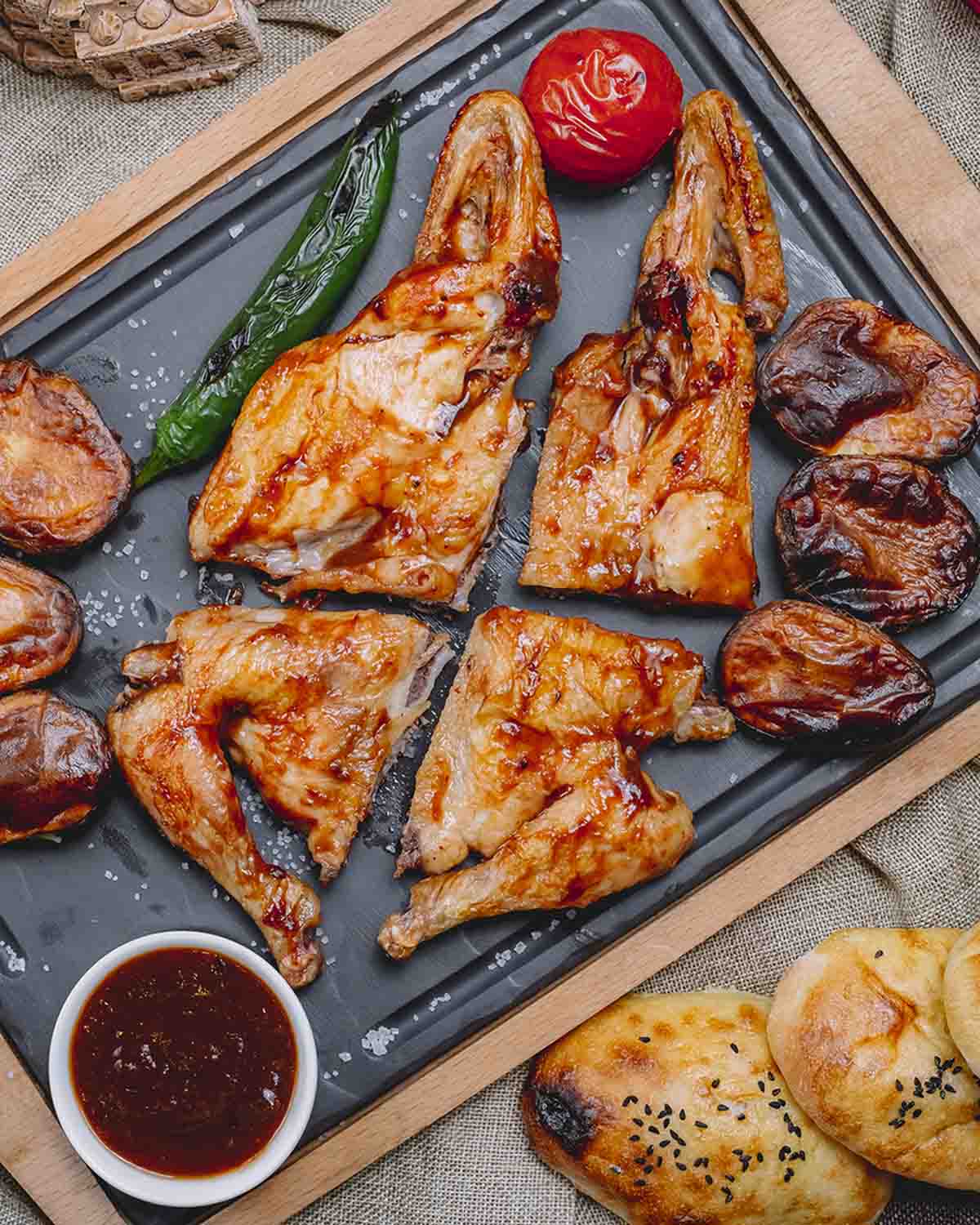 Honey Chipotle BBQ Chicken
