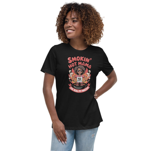 Mum Is Hot on the Grill, Dad’s Chillin’ Still! (Women's Relaxed T-Shirt)