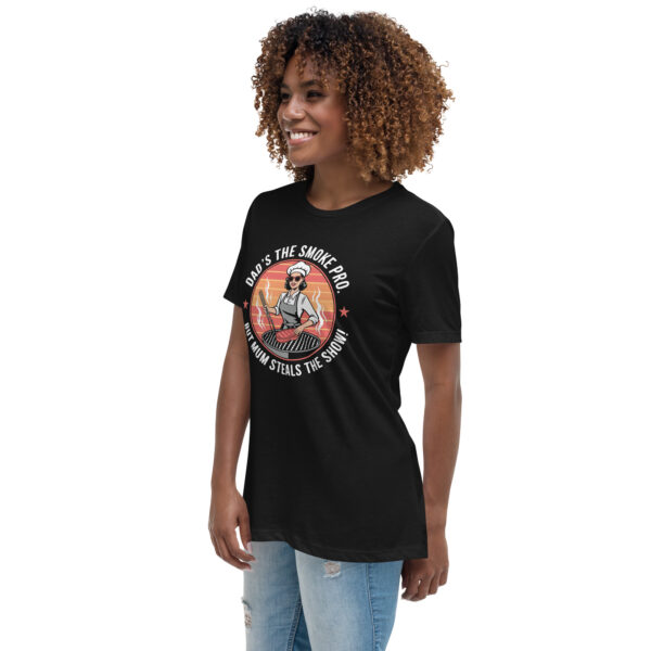 Dad’s the Smoke Pro, But Mum Steals the Show! (Women's Relaxed T-Shirt) - Image 6