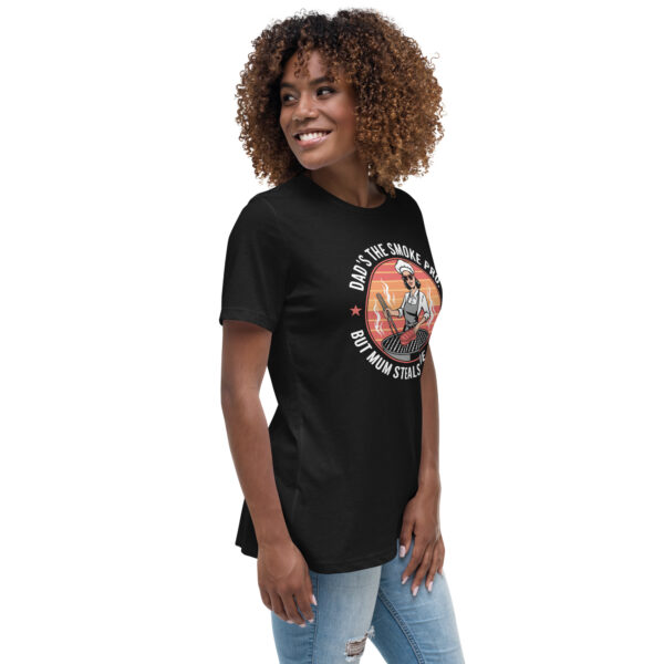 Dad’s the Smoke Pro, But Mum Steals the Show! (Women's Relaxed T-Shirt) - Image 7