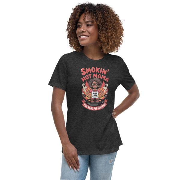 Mum Is Hot on the Grill, Dad’s Chillin’ Still! (Women's Relaxed T-Shirt) - Image 9