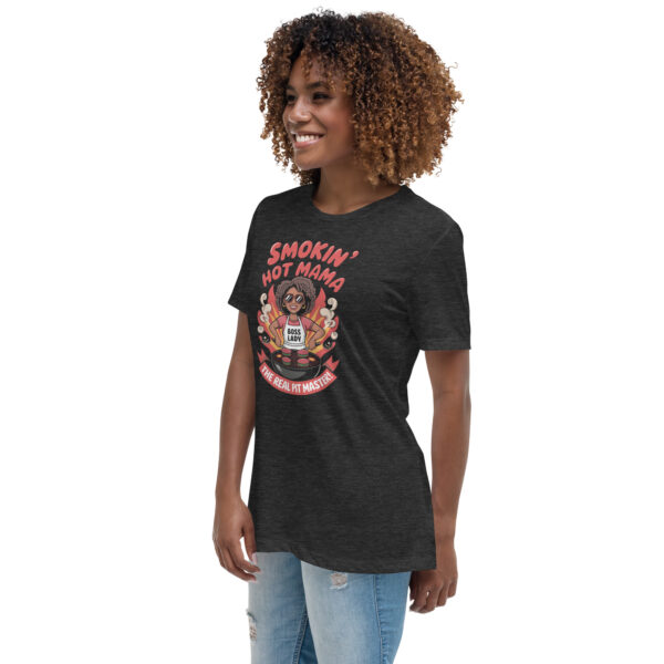 Mum Is Hot on the Grill, Dad’s Chillin’ Still! (Women's Relaxed T-Shirt) - Image 10