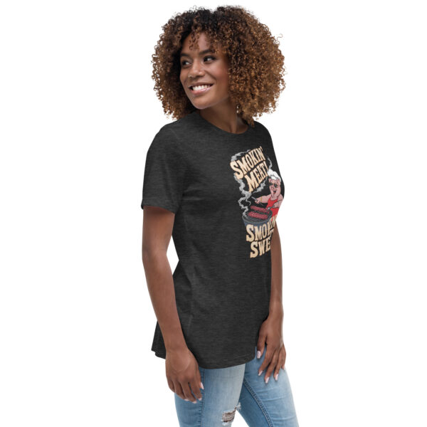 Smokin’ Meat, Smokin’ Sweet! (Female Pig - Women's Relaxed T-Shirt) - Image 17