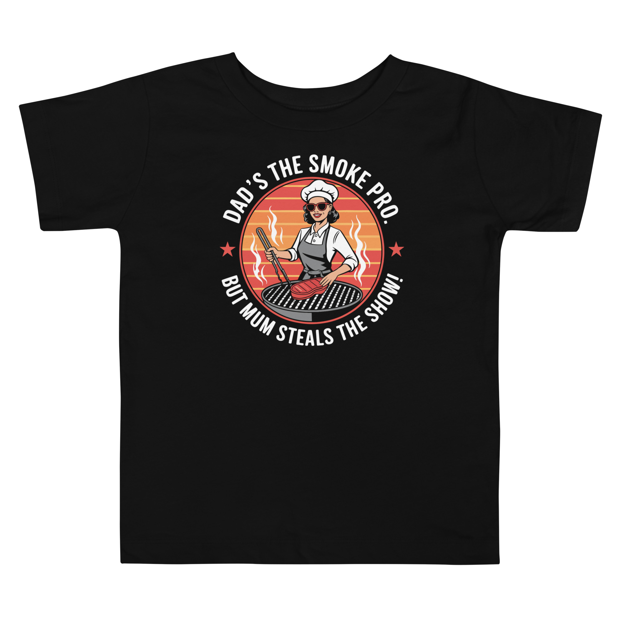 Dad’s the Smoke Pro, But Mum Steals the Show! Toddler Tee