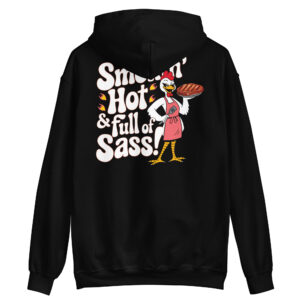 Smokin’ Hot & Full of Sass Logo Hoodie
