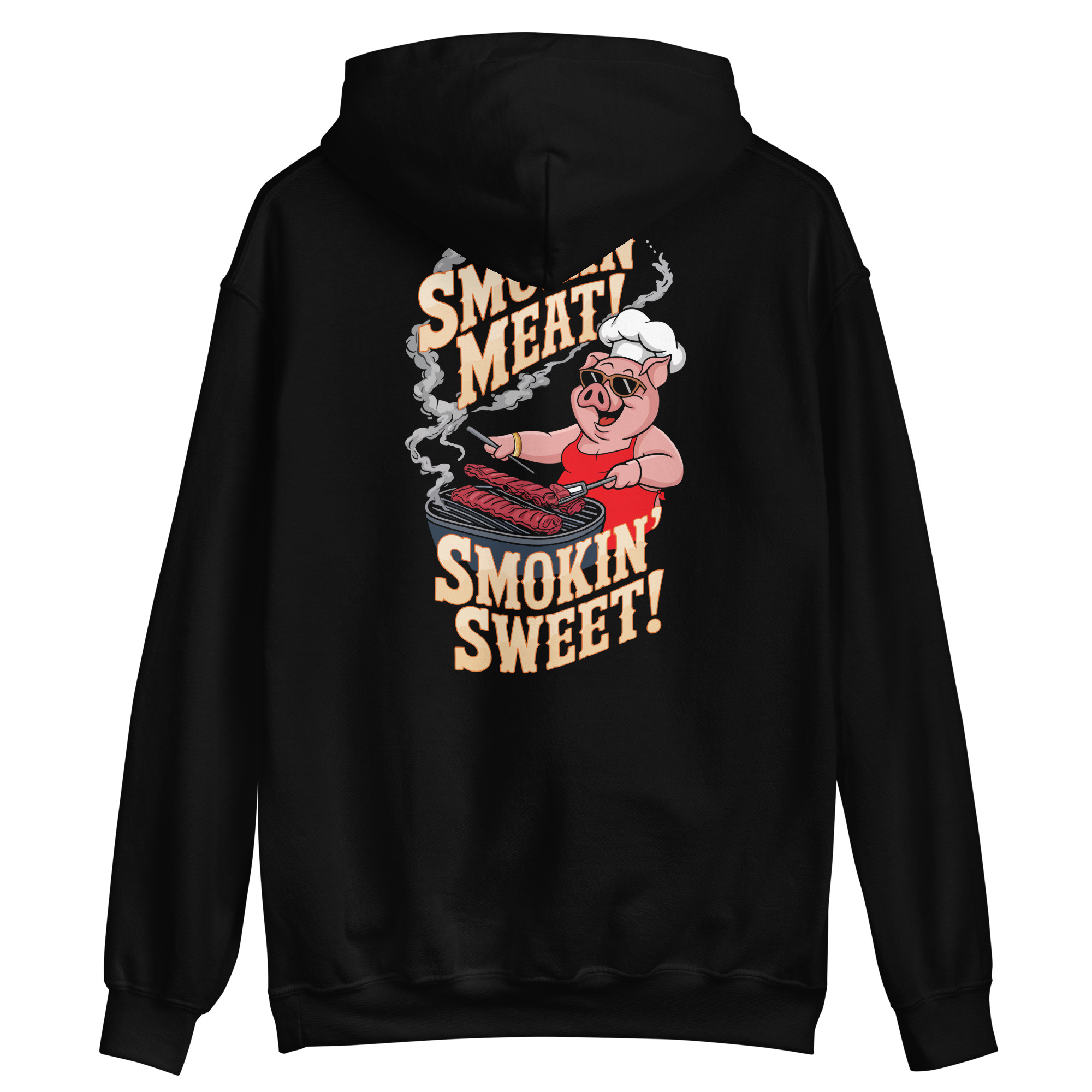 Smokin’ Meat! Smokin’ Sweet! Logo Hoodie – Sweetie Edition - Image 2