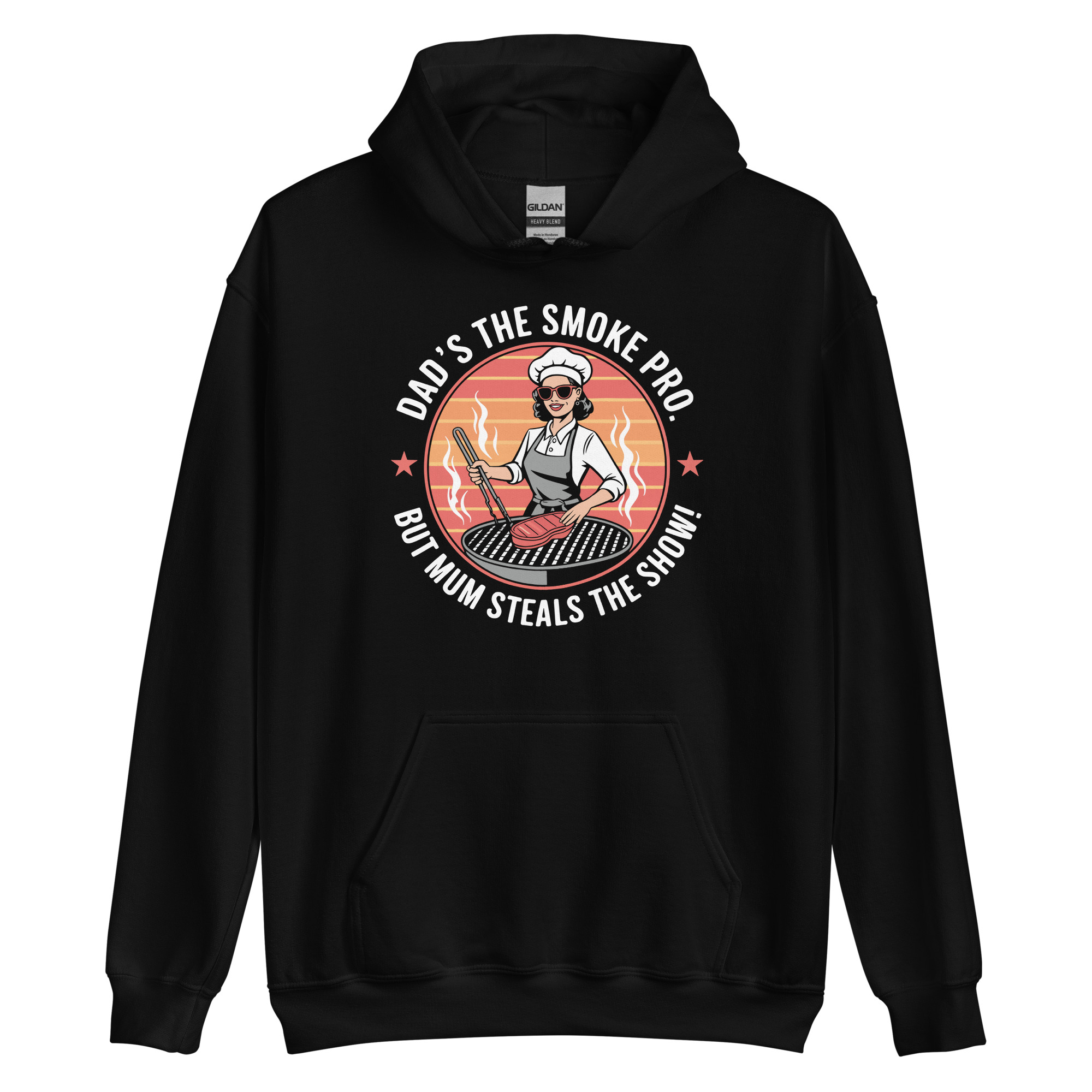 Dad’s the Smoke Pro, But Mum Steals the Show Hoodie