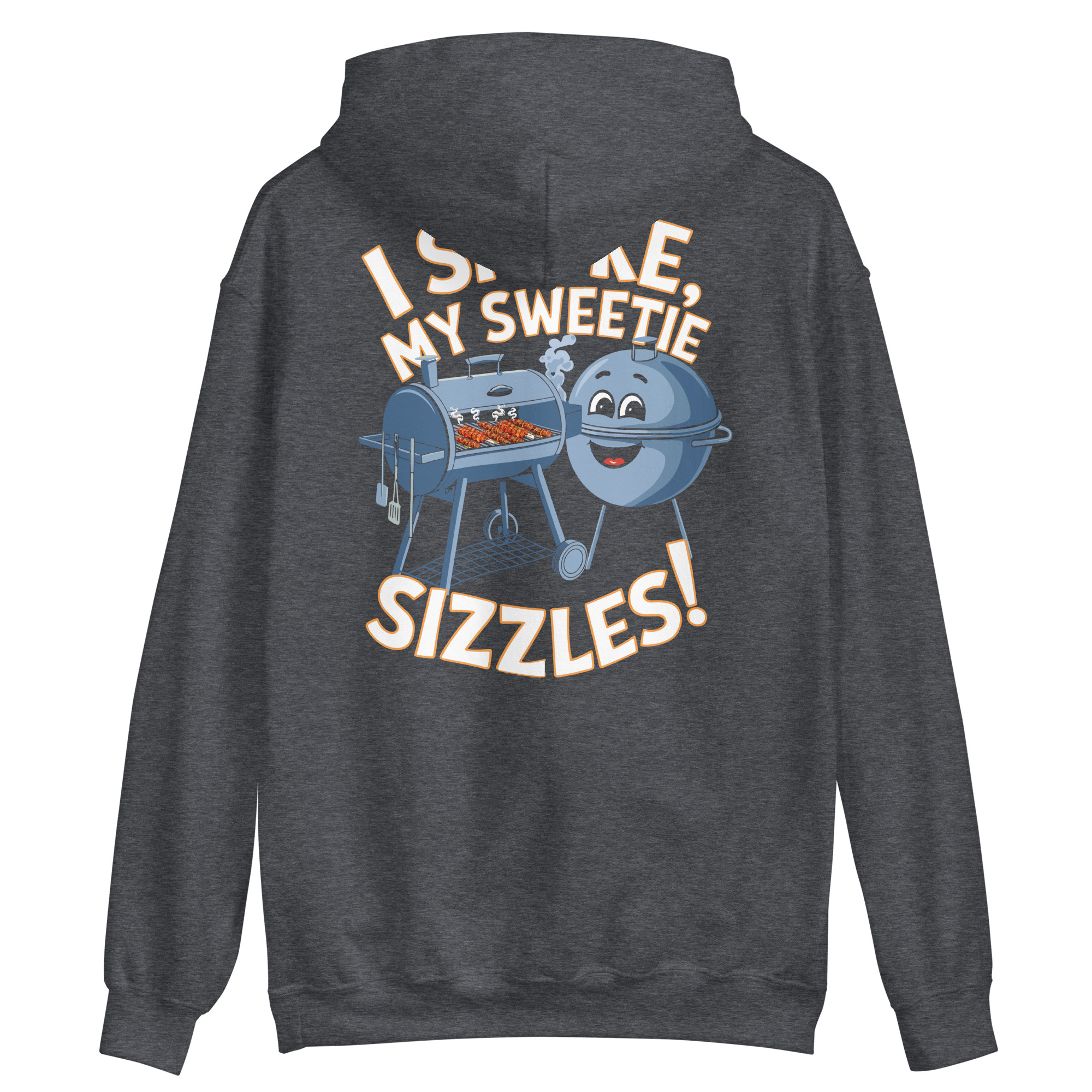 I Smoke, My Sweetie Sizzles! Logo Hoodie - Image 6