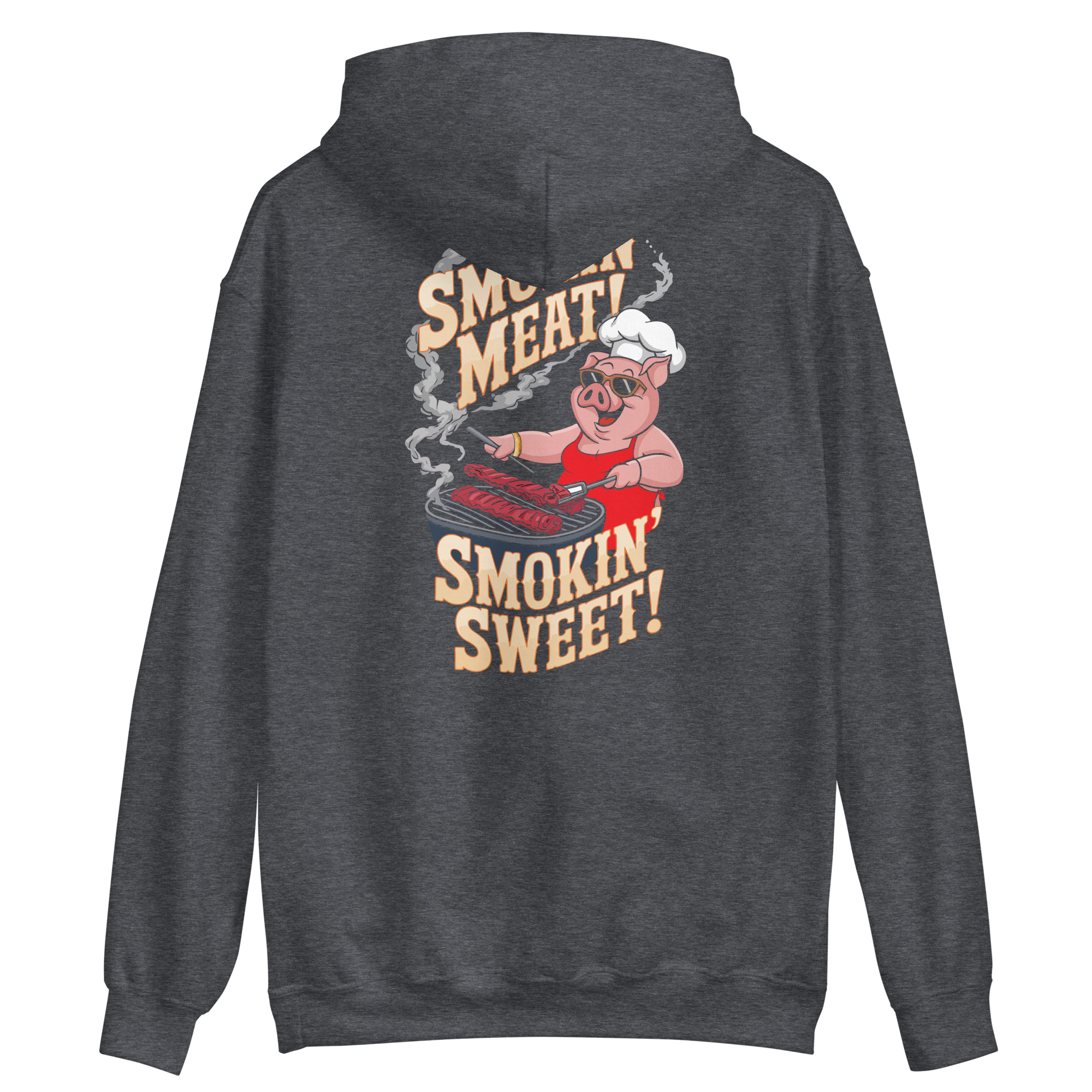 Smokin’ Meat! Smokin’ Sweet! Logo Hoodie – Sweetie Edition - Image 6