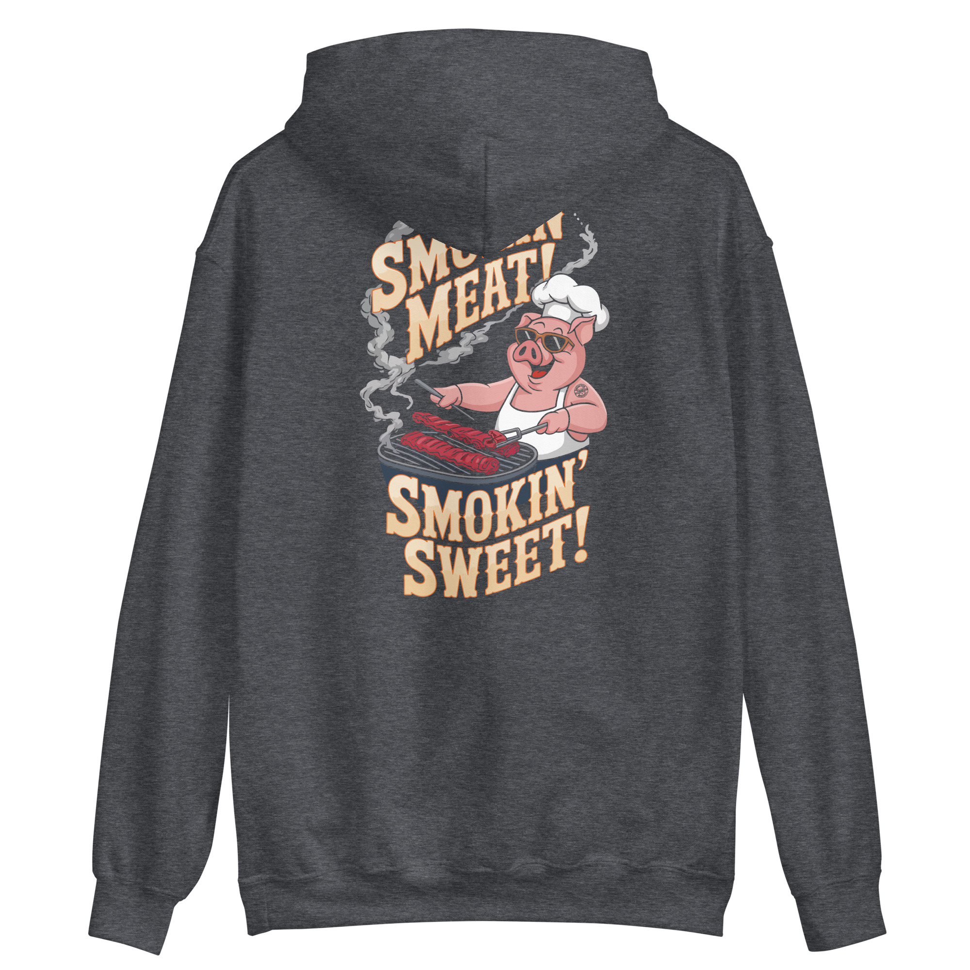 Smokin’ Meat! Smokin’ Sweet! Logo Hoodie – Smokin’ Sugar Edition - Image 6