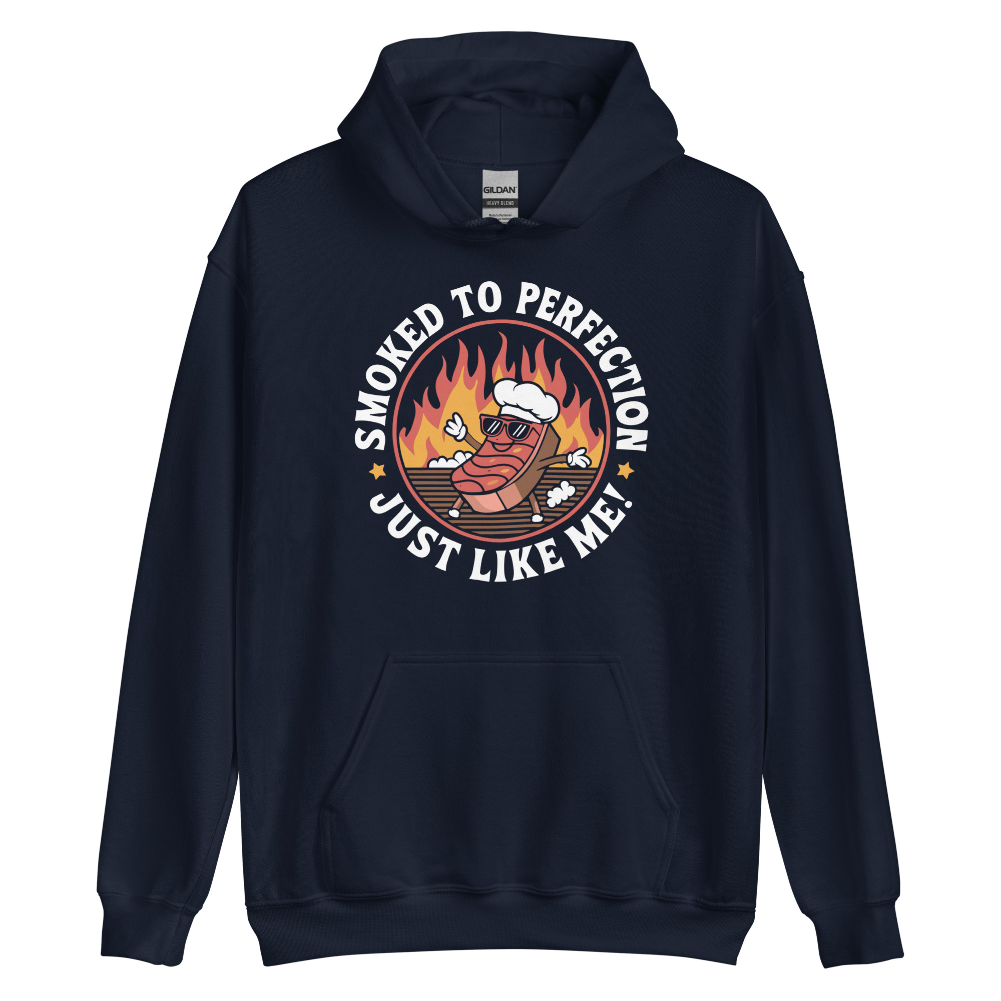 Smoked to Perfection, Just Like Me Hoodie - Image 3
