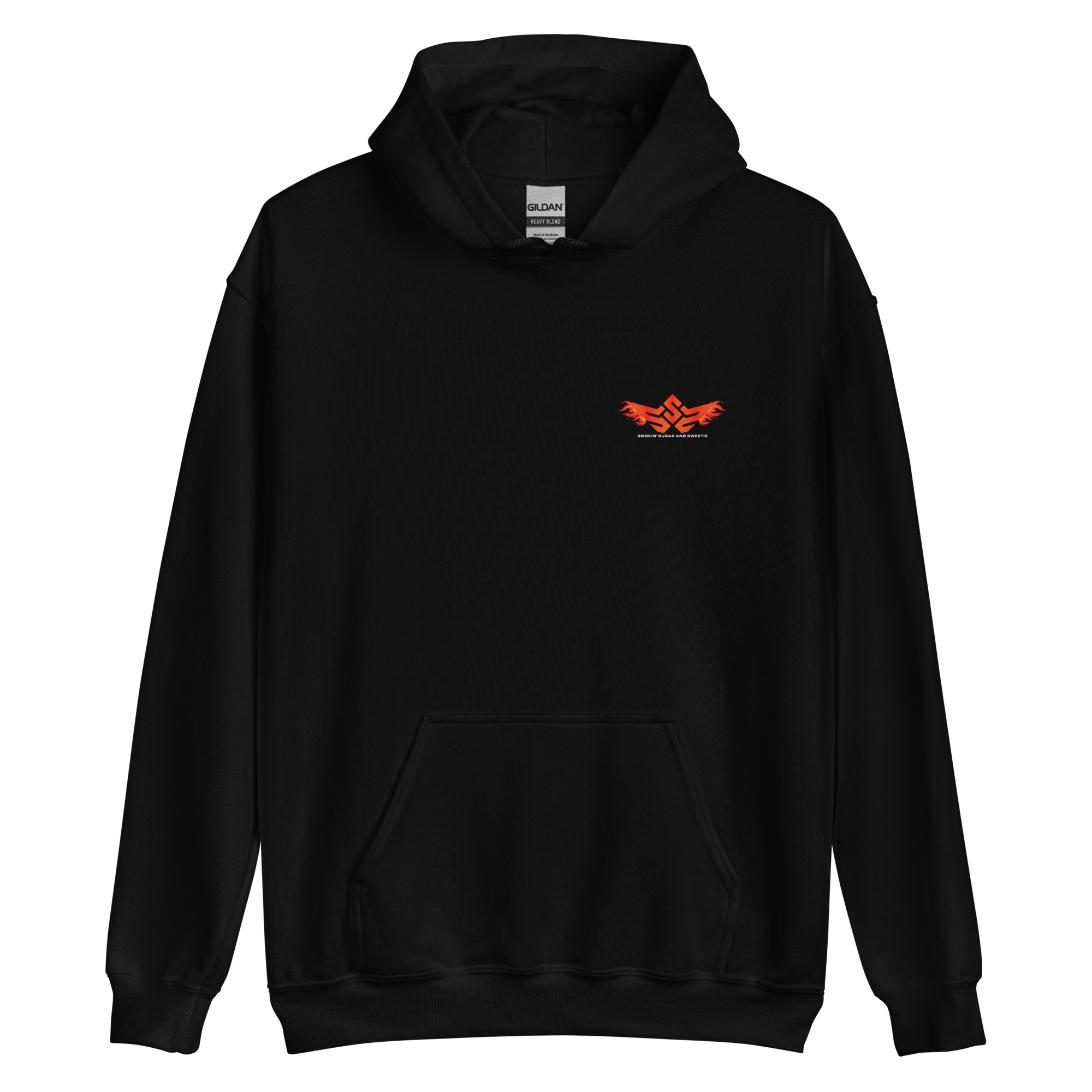 Brisket Jiggling, Tongues Wiggling Logo Hoodie - Image 7