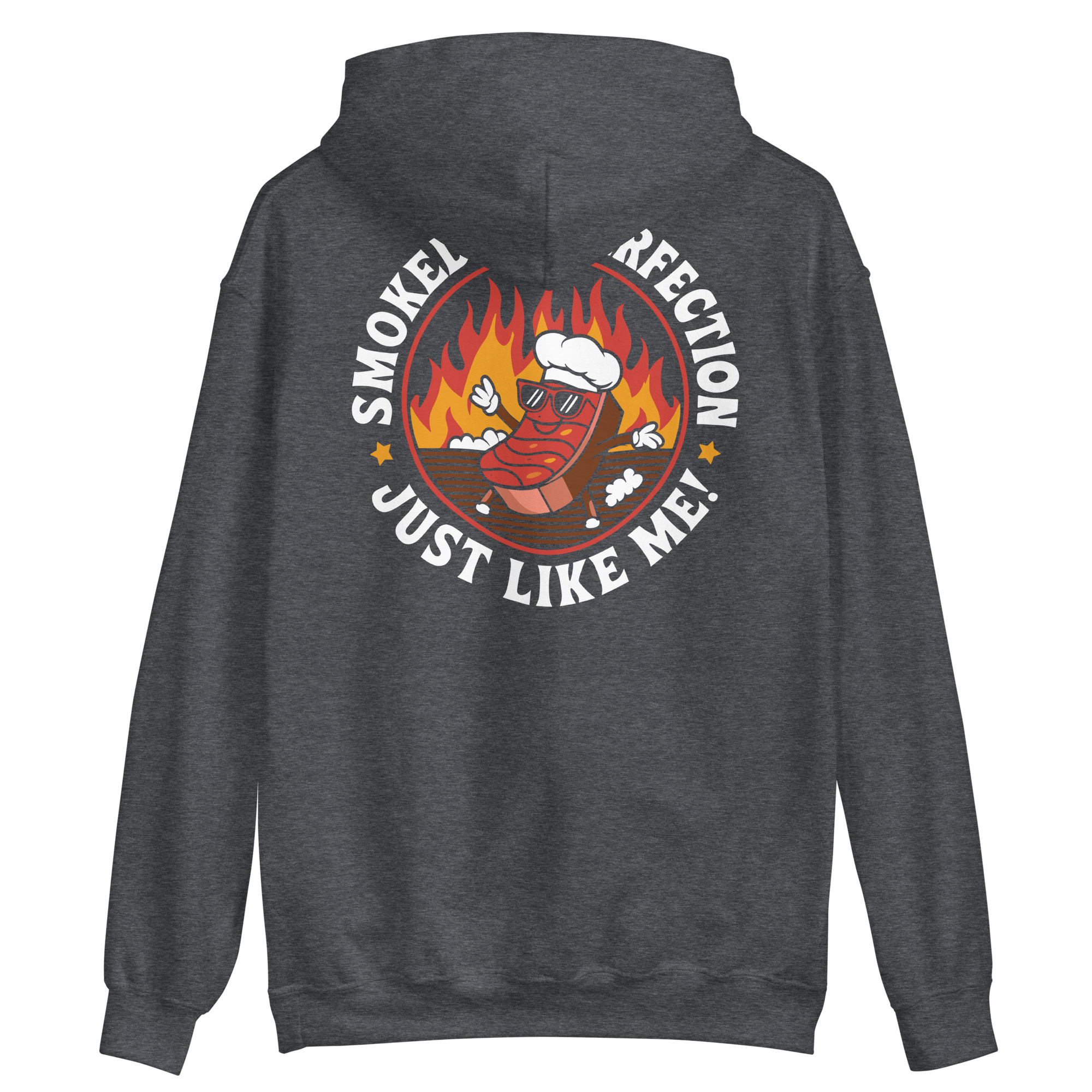 Smoked to Perfection, Just Like Me Logo Hoodie - Image 9
