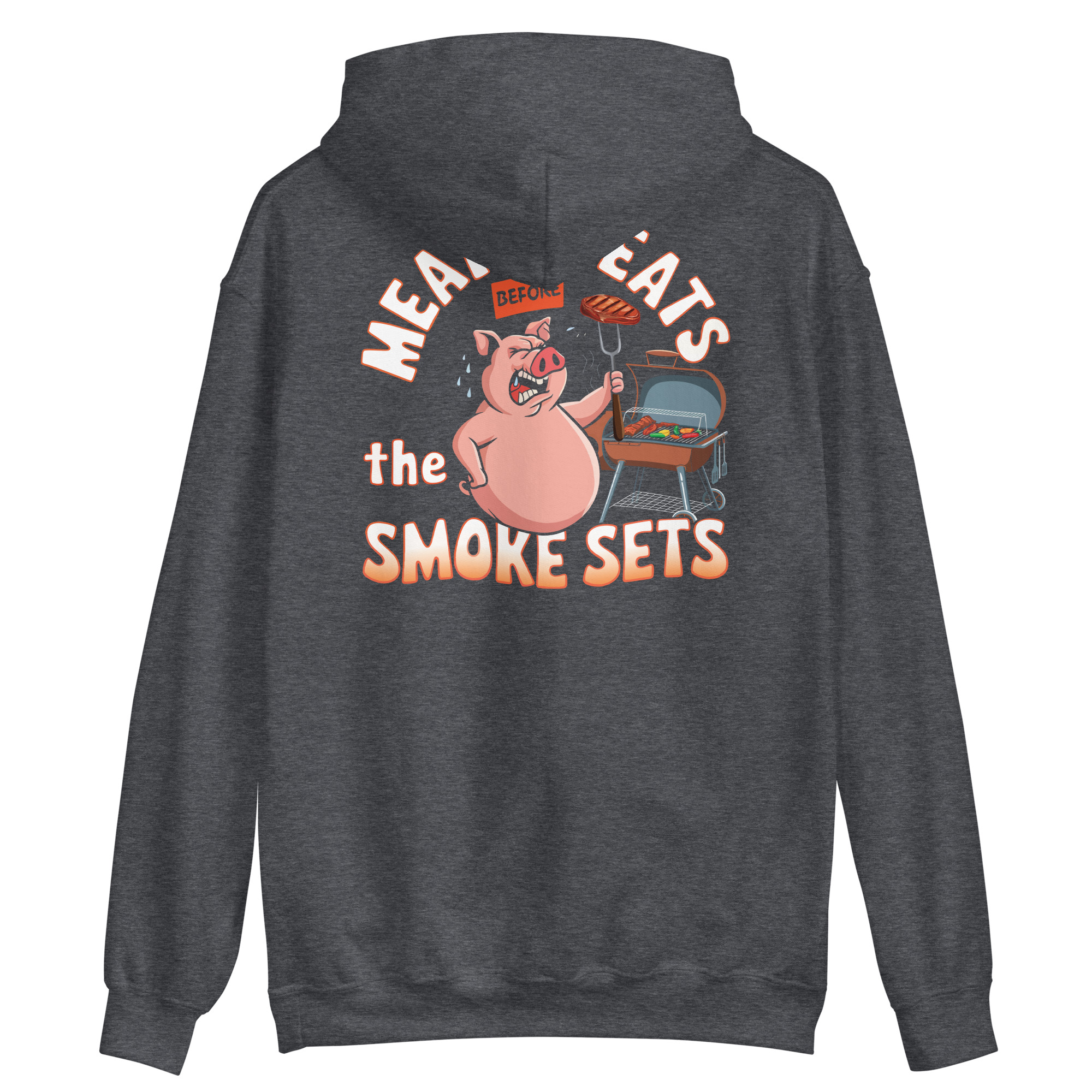 Meat Sweats Before the Smoke Sets Logo Hoodie - Image 9
