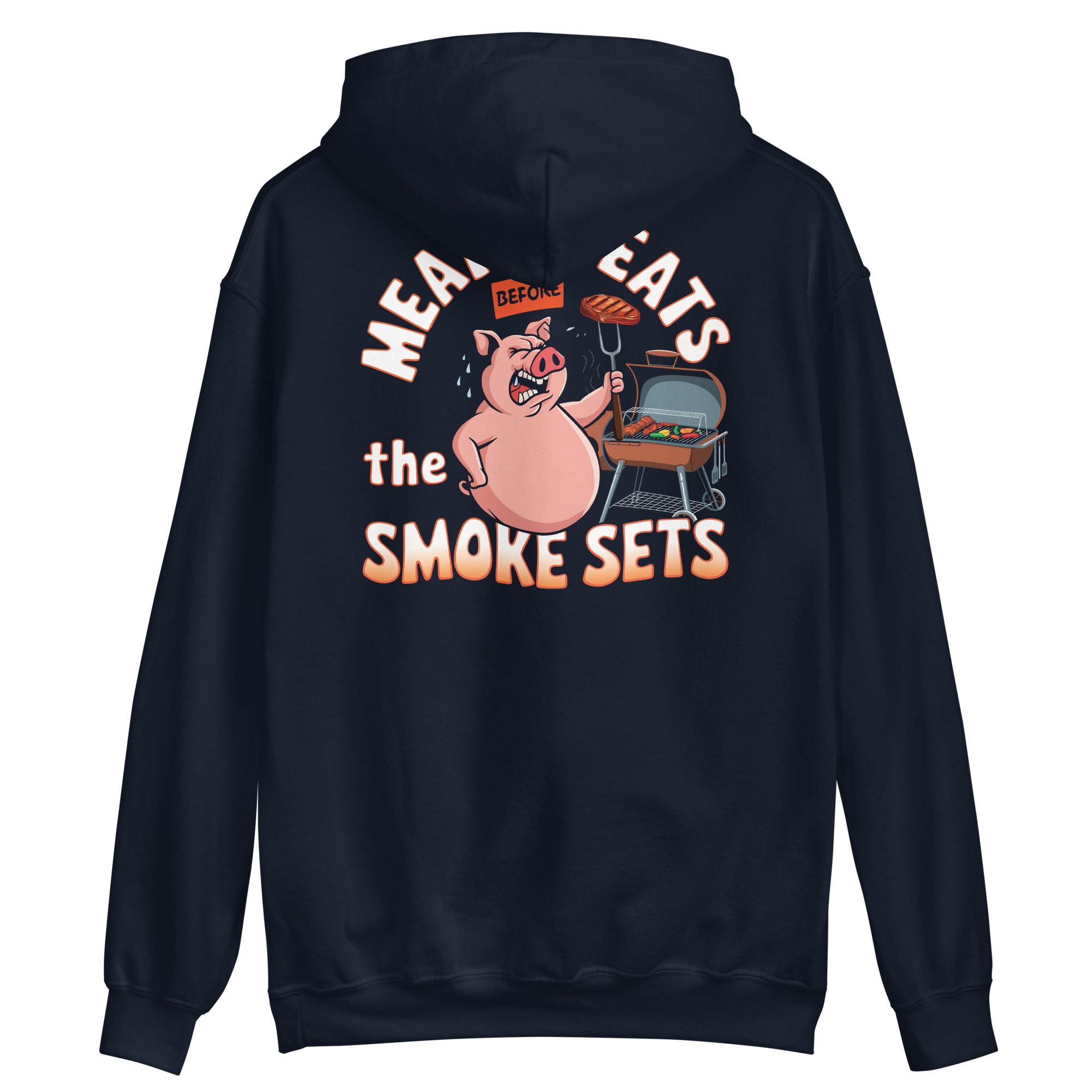 Meat Sweats Before the Smoke Sets Logo Hoodie - Image 7