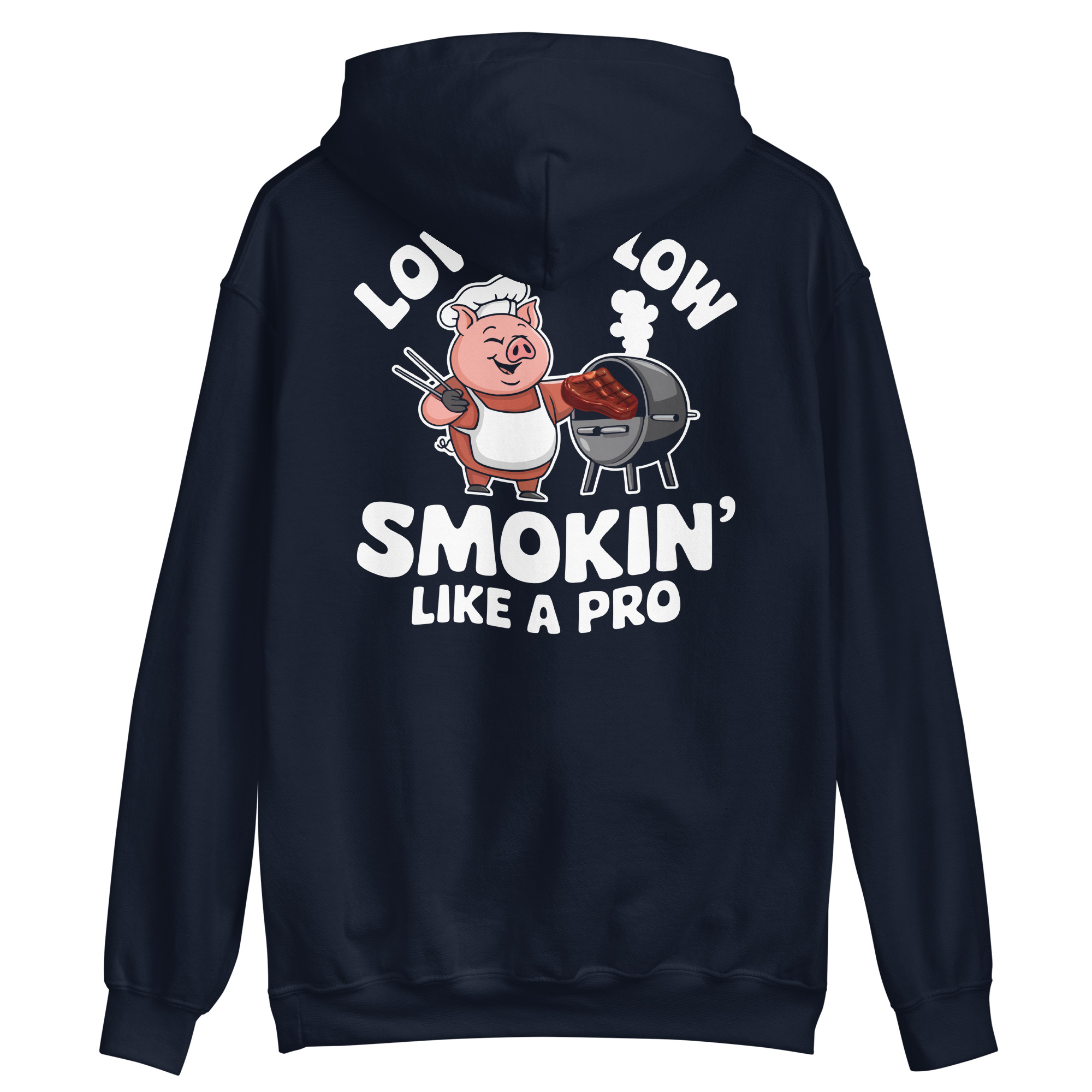 Low and Slow, Smokin’ Like a Pro Logo Hoodie - Image 10