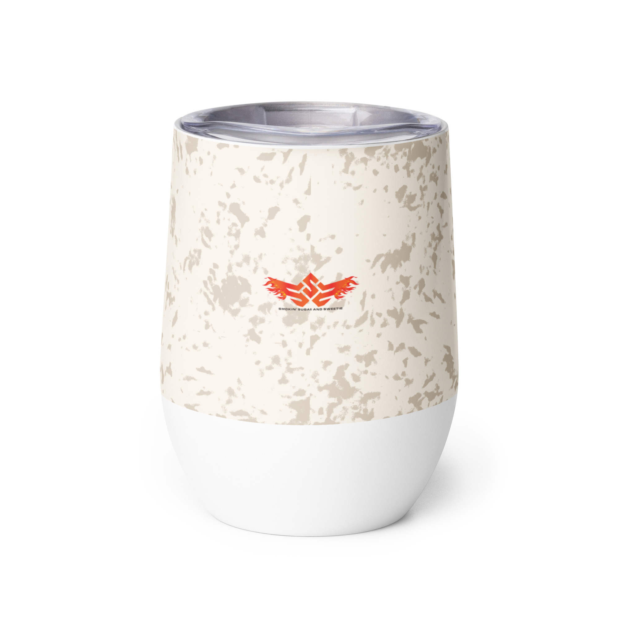 Where There Is Smoke, There Is Wine Wine Tumbler - Image 2